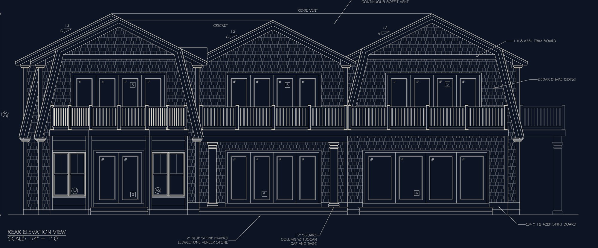 Rear elevation